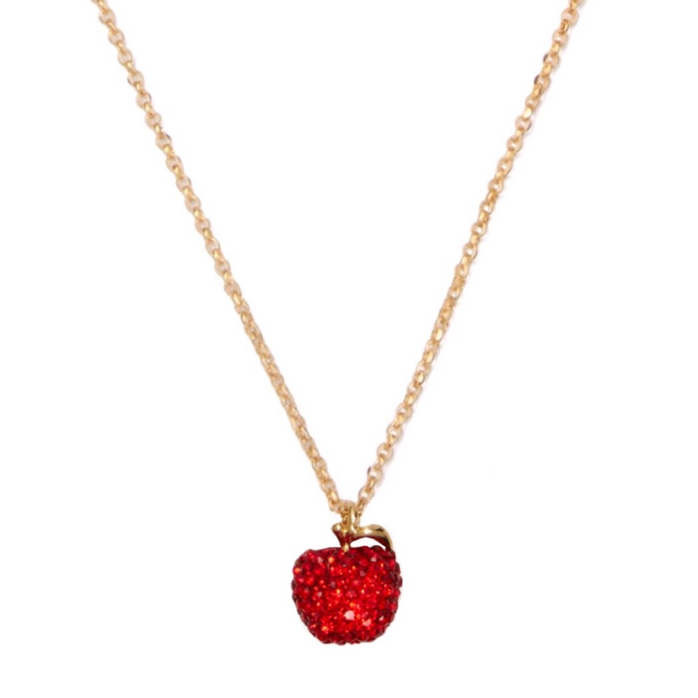 KATE SPADE • Dashing Beauty Apple Necklace - Picture 1 of 5